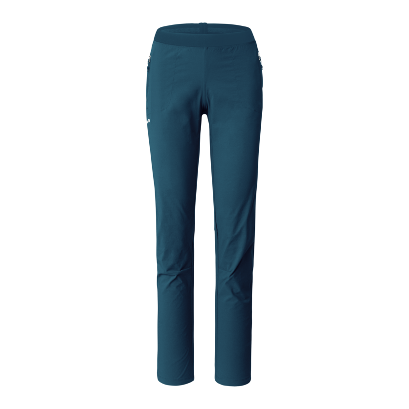 Martini Sportswear - Hillclimb Pants W - Long pants in poseidon - front view - Women