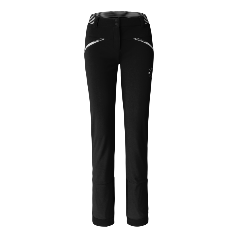 Martini Sportswear - Snowventure Pants W - Pantaloni lunghi in black/white - vista frontale - Donna