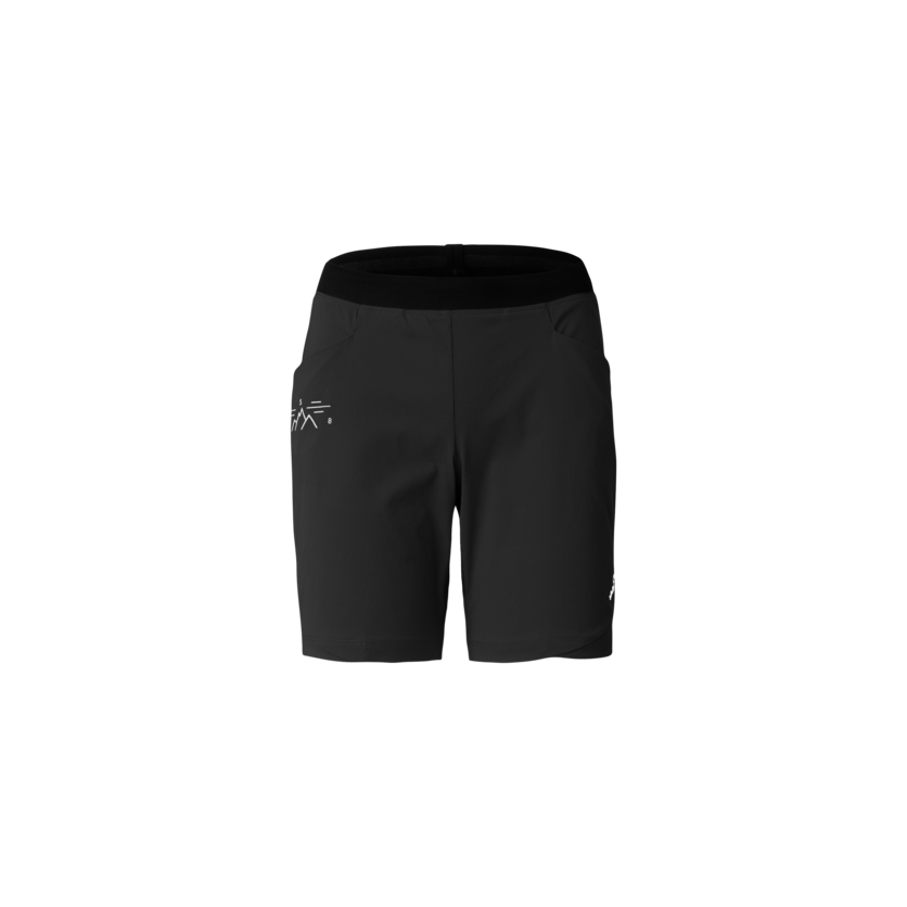 Martini Sportswear - Alpmate Shorts W - Shorts in black-white - front view - Women