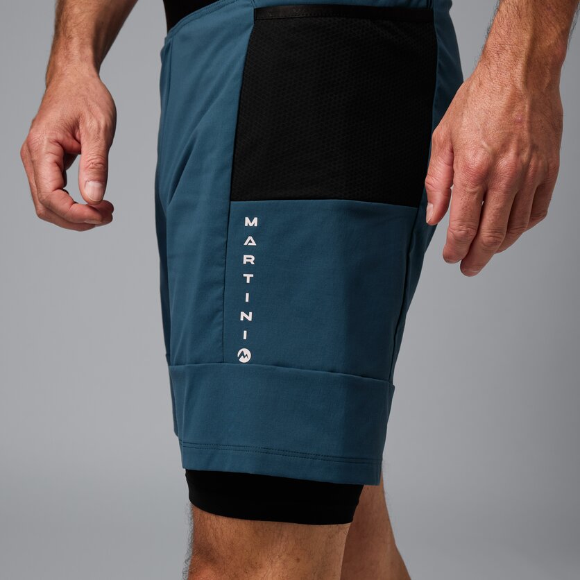 Martini Sportswear - Pacemaker 2In1 Shorts M - Kurze Hosen in black - Detail 3 - Herren