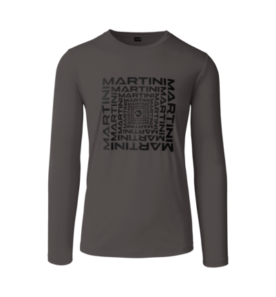 Martini Sportswear - Wildtrack Shirt M - Langarmshirts in steel - Vorderansicht - Herren