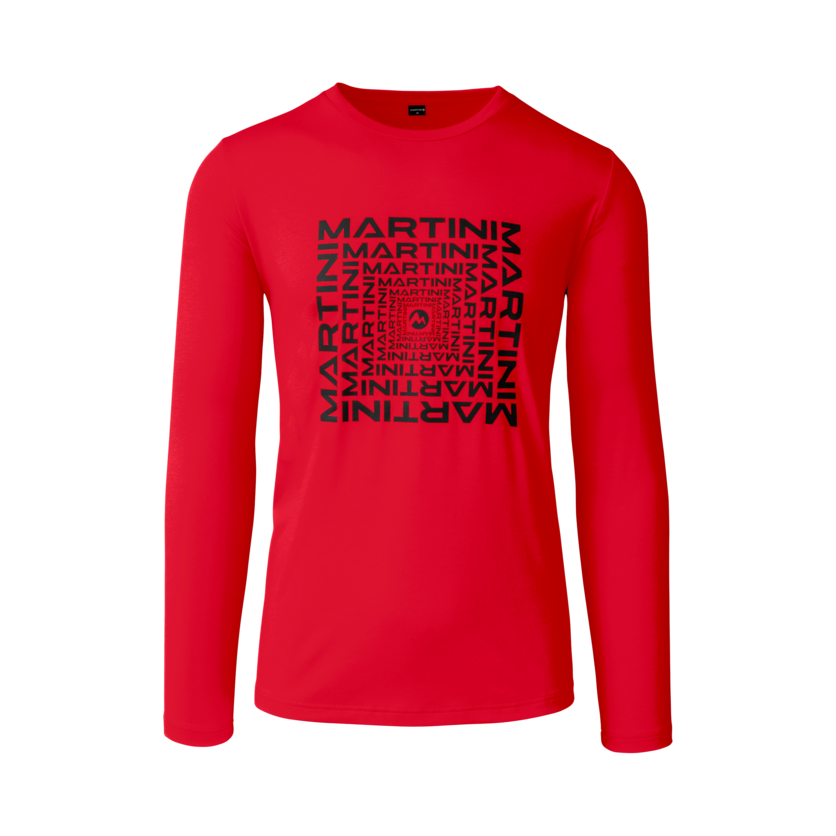 Martini Sportswear - Wildtrack Shirt M - Langarmshirts in mars - product.alttext.Vorderansicht - Herren