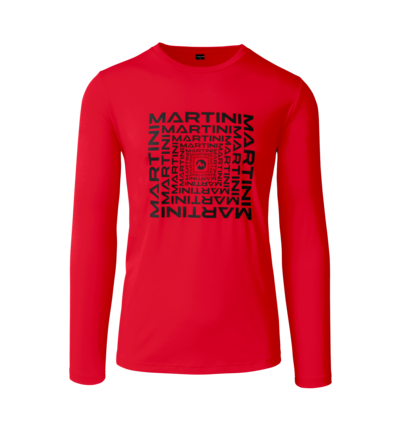 Martini Sportswear - Wildtrack Shirt M - Langarmshirts in mars - Vorderansicht - Herren