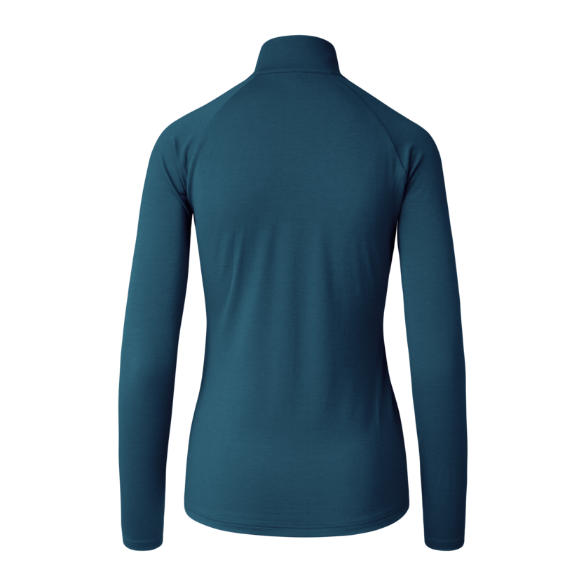 Martini Sportswear - Fullforce Halfzip Shirt W - Langarmshirts in poseidon - product.alttext.Rückansicht - Damen