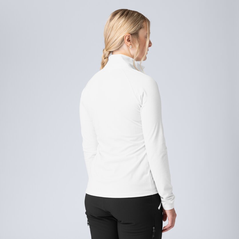 Martini Sportswear - Fullforce Halfzip Shirt W - Langarmshirts in white - product.alttext.Rückansicht Model - Damen