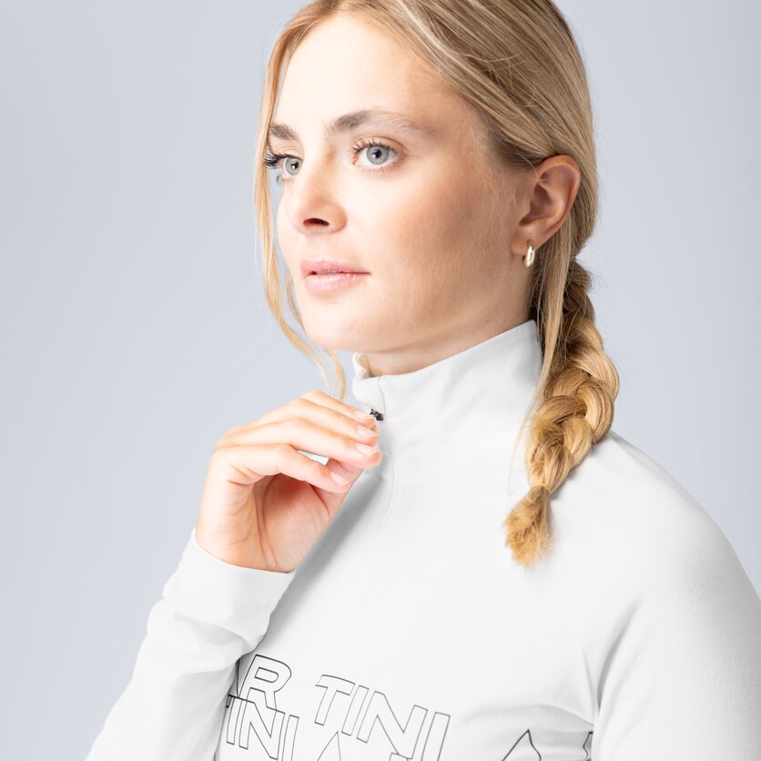 Martini Sportswear - Fullforce Halfzip Shirt W - Langarmshirts in white - product.alttext.Detail 2 - Damen