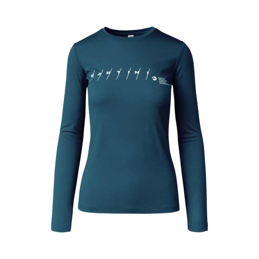 Martini Sportswear - Argon Shirt W - Langarmshirts in poseidon - product.alttext.Vorderansicht - Damen