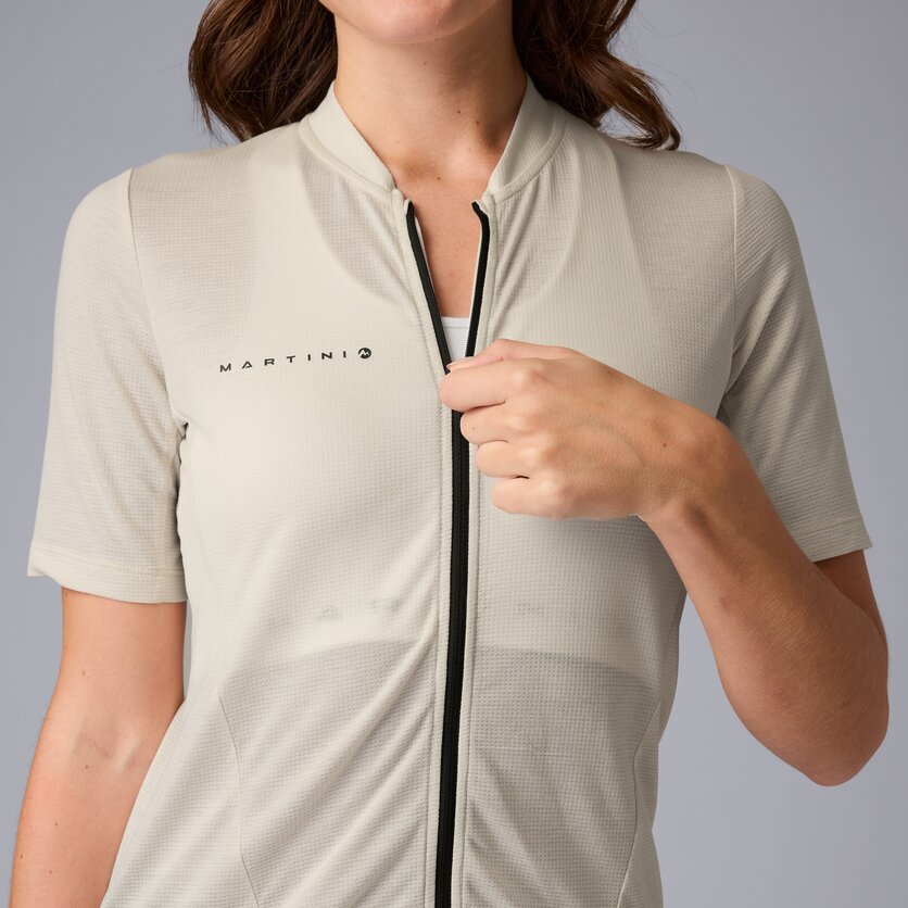 Martini Sportswear - Flowtrail Zip Shirt W - T-Shirts in black - Detail 1 - Damen