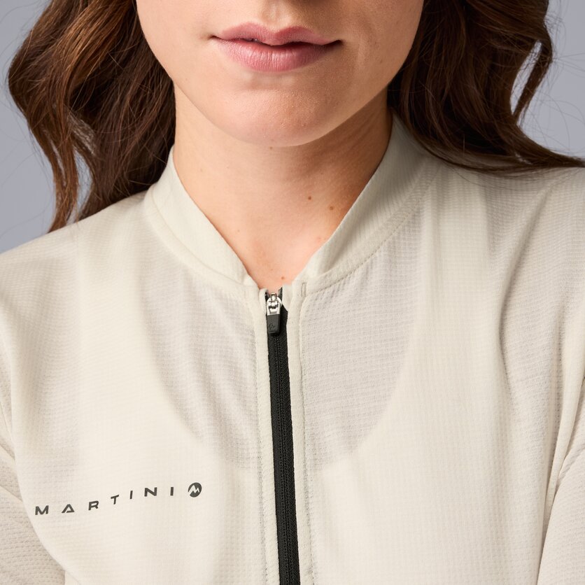 Martini Sportswear - Flowtrail Zip Shirt W - T-Shirts in black - Dettaglio 3 - Donna