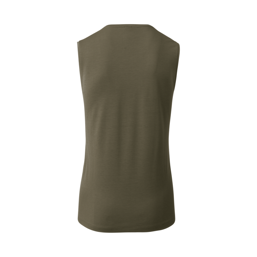 Martini Sportswear - Pacemaker Sleeveless Shirt M - Tops in moss - vista posteriore - Uomo