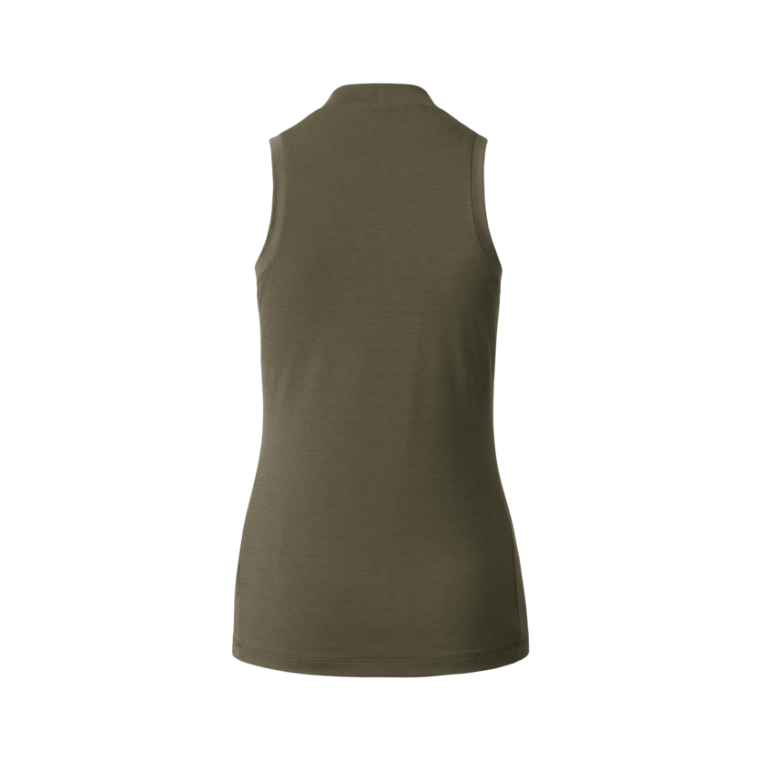 Martini Sportswear - Trektech Sleeveless Shirt W - Tops in moss - Rückansicht - Damen