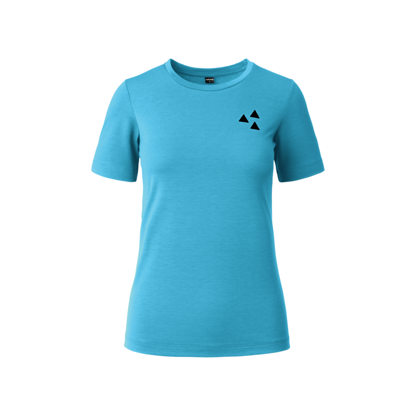 Martini Sportswear - Trektech Shirt W - T-Shirts in sky - vista frontale - Donna