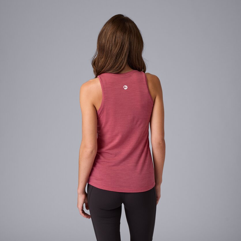 Martini Sportswear - Sunrise Sleeveless Shirt W - Tops in black - rear view model - Women