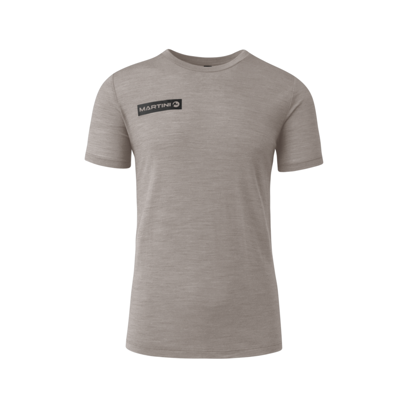 Martini Sportswear - Yalca Shirt M - T-Shirts in stone - Vorderansicht - Herren