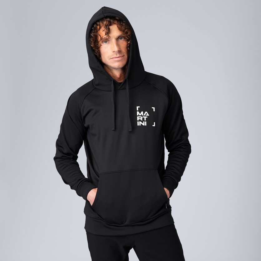 Martini Sportswear - Recharge Hoodie M - Hoodies in black-white - product.alttext.Vorderansicht Model - Herren