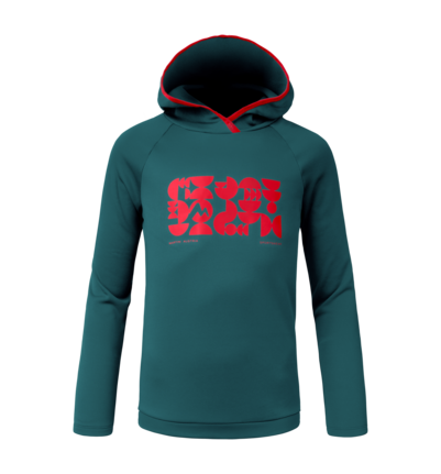 Martini Sportswear - Wildone Hoodie Kids - Hoodies in seaport-mars - Vorderansicht - Kinder