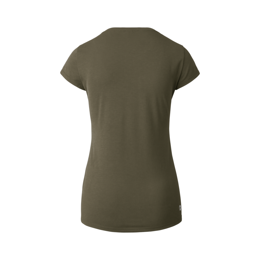 Martini Sportswear - Highventure Shirt W - T-Shirts in moss-punch - Rückansicht - Damen