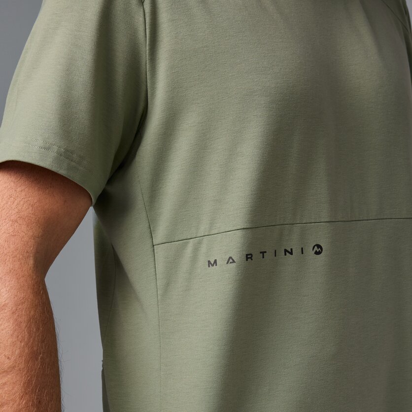 Martini Sportswear - Flowtrail Hike n Bike Shirt M - T-Shirts in tendril - Detail 2 - Herren