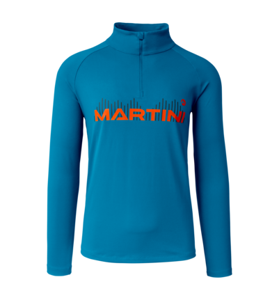 Martini Sportswear - Fullforce Halfzip Shirt M - Longsleeves in imperial-lava - front view - Men