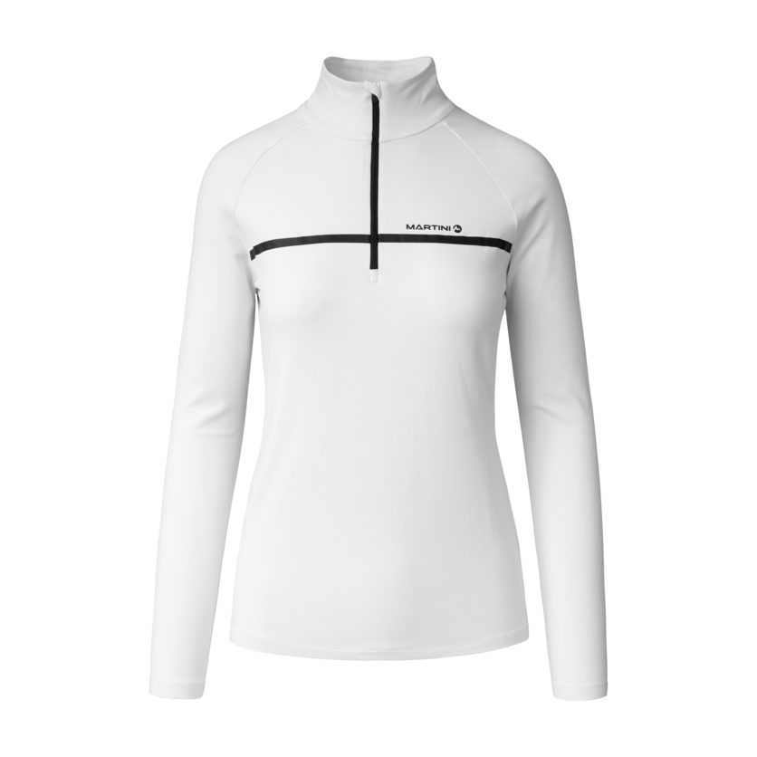 Martini Sportswear - Desire Halfzip Shirt W - Longsleeves in white - product.alttext.Vorderansicht - Women