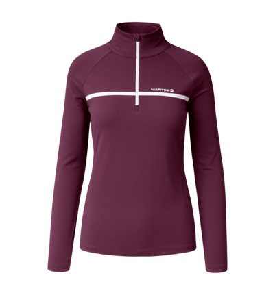 Martini Sportswear - Desire Halfzip Shirt W - Langarmshirts in fairy tale - Vorderansicht - Damen