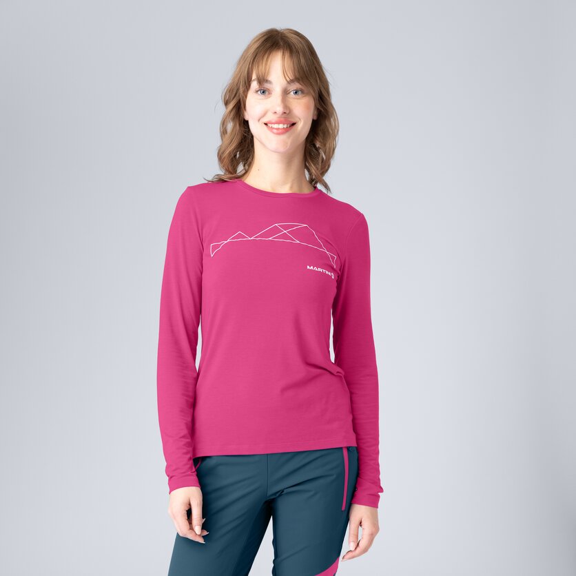 Martini Sportswear - Recharge Shirt W - Langarmshirts in black - product.alttext.Vorderansicht Model - Damen