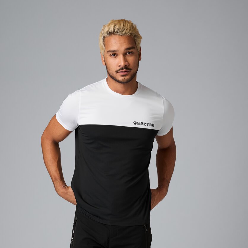 Martini Sportswear - Highventure Shirt M - T-Shirts in tendril-black - Vorderansicht Model - Herren