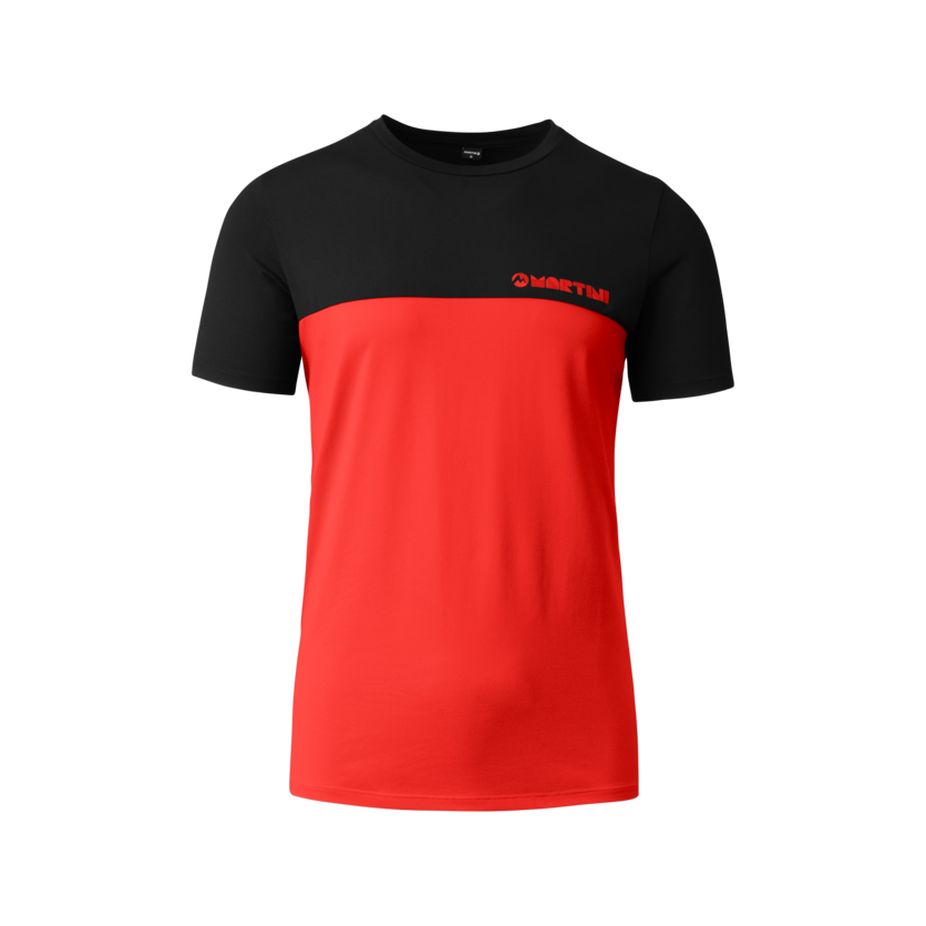 Martini Sportswear - Highventure Shirt M - T-Shirts in fiery-black - Vorderansicht - Herren